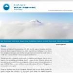 highland mountaineering in scotland